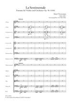 Vieuxtemps, Henri: La Sentimentale - Fantasie für Violine und Orchester, Op. 9b Product Image