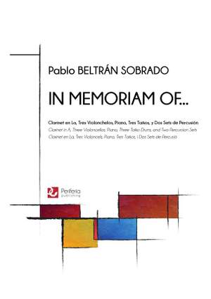Pablo Beltrán Sobrado: in memoriam off... for Chamber Ensemble