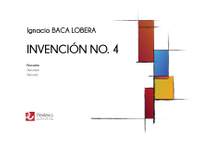 Ignacio Baca Lobera: Invención  No. 4 for Percussion