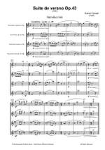 Rafael Grimal: Suite de verano, Op. 43 for Saxophone Quartet Product Image