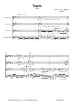 Johan van der Linden: Traces for Saxophone Quartet Product Image