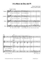 Mercé Torrents: A la mare de Déu del Pi for Mixed Choir (SATB) Product Image