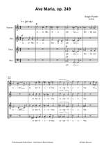 Sergio Parotti: Ave María, Op. 249 for Mixed Choir (SATB) Product Image