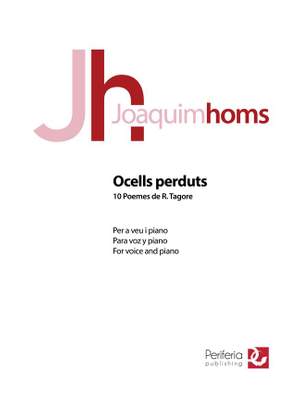 Joaquim Homs: Ocells perduts: 10 Poemes de R. Tagore