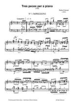 Rafael Grimal: Tres peces per a piano (for Piano) Product Image