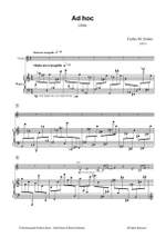 Carles M. Eroles: Ad hoc for Violin and Piano Product Image