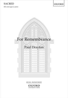Drayton, Paul: For Remembrance