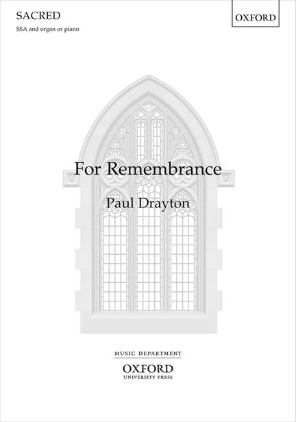 Drayton, Paul: For Remembrance