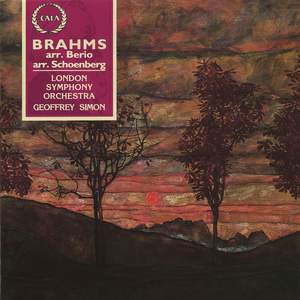 Brahms: Piano Quartet in G Minor Op. 25 – Berio: Op. 120, No. 1 for Clarinet and Orchestra