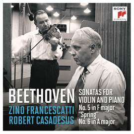 Beethoven: Violin Sonatas Nos. 5 in F Major'Spring' & 6 in A Major