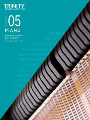 Piano Exam Pieces & Exercises from 2021 Grade 5