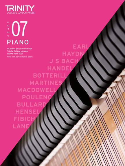 Piano Exam Pieces & Exercises from 2021 Grade 7