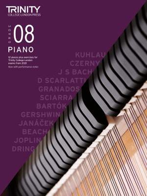 Piano Exam Pieces & Exercises from 2021 Grade 8
