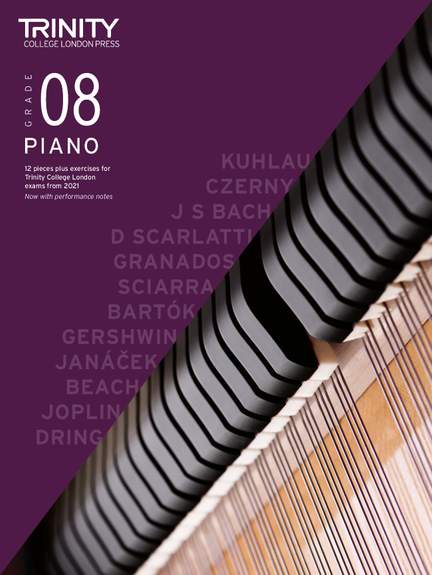 Piano Exam Pieces & Exercises from 2021 Grade 8