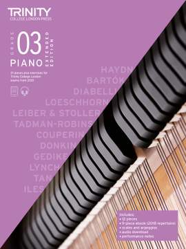Piano Exam Pieces & Exercises 2021 Grade 3 Ext Ed