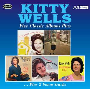 Five Classic Albums Plus (kitty Wells' Country Hit Parade / Lonely Street / Dust On the Bible / Kitty's Choice / Heartbreak Usa) Product Image