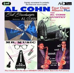 Four Classic Albums Plus (mr Music / Al Cohn Quintet Ft Bob Brookmeyer / Al & Zoot / Bob Brookmeyer Ft Al Cohn)