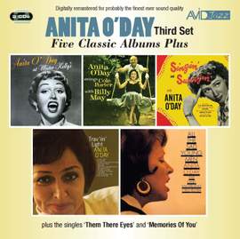 Five Classic Albums Plus (Anita O'Day Swings Cole Porter With Billy May / At Mister Kelly's / Singin' and Swingin' / Trav'lin' Light / All the Sad Young Men)
