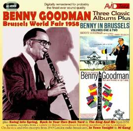 Three Classic Albums Plus (Benny in Brussels Vol 1 / Benny in Brussels Vol 2 / Plays World Favorites in High-Fidelity)