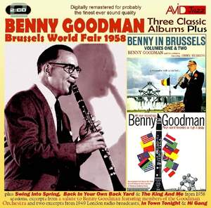 Three Classic Albums Plus (Benny in Brussels Vol 1 / Benny in Brussels Vol 2 / Plays World Favorites in High-Fidelity)