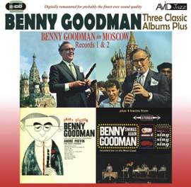 Three Classic Albums Plus (Benny Goodman in Moscow Record One / Benny Goodman in Moscow Record Two / Happy Session)