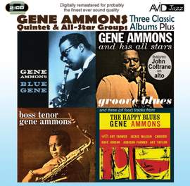 Three Classic Albums Plus (groove Blues / Boss Tenor / Blue Gene)