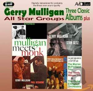 All Star Groups - Three Classic Albums Plus (mulligan Meets Monk / Gerry Mulligan Meets Stan Getz / the Gerry Mulligan- Paul Desmond Quartet)