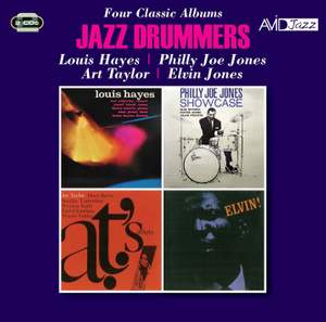 Jazz Drummers - Four Classic Albums (louis Hayes / Showcase / A.t.'s Delight / Elvin!) Product Image