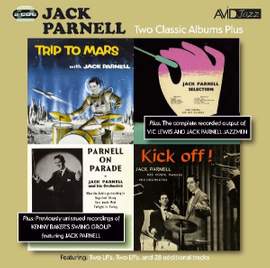 Two Classic Albums Plus Two Ep's (trip To Mars / Parnell On Parade / Kick Off! / Jack Parnell Selection)