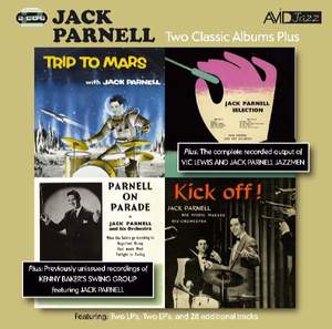 Two Classic Albums Plus Two Ep's (trip To Mars / Parnell On Parade / Kick Off! / Jack Parnell Selection)