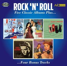 Rock N Roll - Five Classic Albums Plus (dance Album of Carl Perkins / Let's Take A Sea Cruise / Come Rock With Me / the Memorial Album / Chantilly Lace)