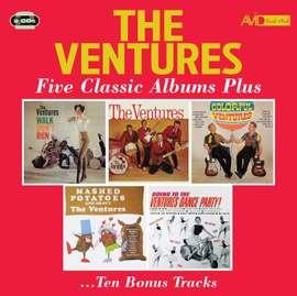 Five Classic Albums Plus (walk Don't Run / the Ventures / the Colorful Ventures / Mashed Potatoes and Gravy / Going To the Ventures Dance Party)