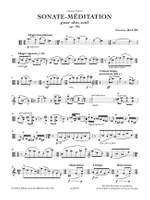 Nicolas Bacri: Sonate-Méditation for Solo Viola Op.106b Product Image