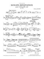 Nicolas Bacri: Sonate-Méditation for Solo Cello Op.106c Product Image