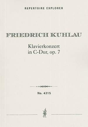 Kuhlau, Friedrich: Piano Concerto in C major Op. 7