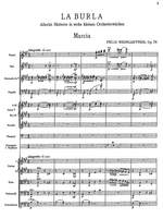 Weingartner, Felix: La Burla: Allerlei Heiteres in sechs kleinen Orchesterstücke Op. 78, symphonic poem Product Image