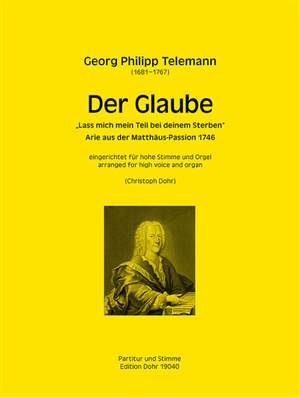 Telemann, G P: Der Glaube