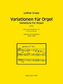 Graap, L: Variationen für Orgel