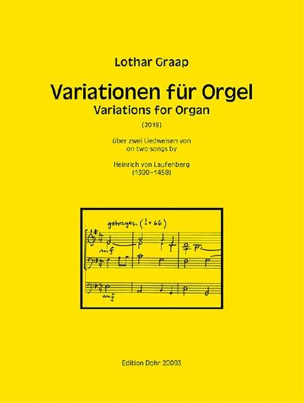 Graap, L: Variations for Organ