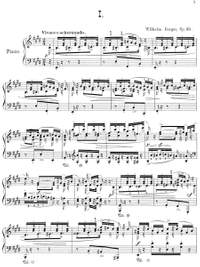 Berger, Wilhelm: Humoresken op. 58 for piano solo