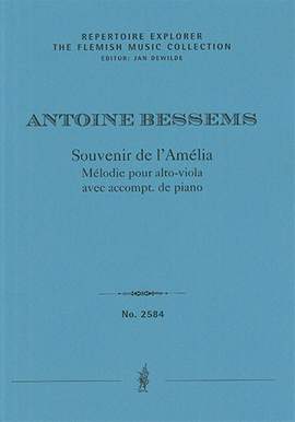 Bessems, Antoine: Souvenir de l’Amélia, Mélodie pour alto-viola avec accompt. de piano