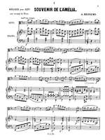 Bessems, Antoine: Souvenir de l’Amélia, Mélodie pour alto-viola avec accompt. de piano Product Image