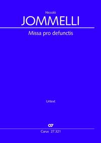 Niccolò Jommelli: Missa pro defunctis (Requiem)
