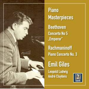 Piano Masterpieces: Beethoven Piano Concerto No. 5 'Emperor' - Rachmaninoff Piano Concerto No. 3