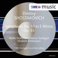 Shostakovich: Symphony No. 10 in E Minor, Op. 93 (1989 Live Recording)