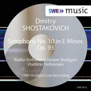 Shostakovich: Symphony No. 10 in E Minor, Op. 93 (1989 Live Recording)