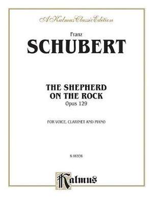 Schubert Shepherd On The Rock
