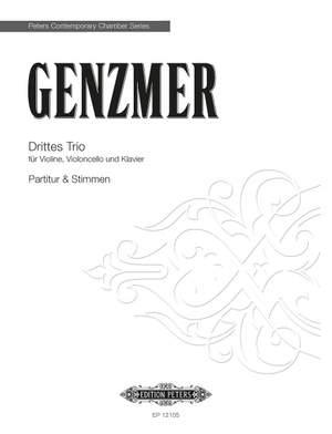 Genzmer, Harald: Drittes Trio (score & parts)