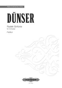 Dunser, Richard: Radek Sinfonie (score)