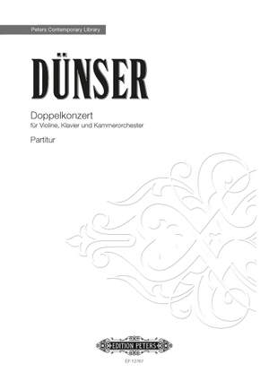 Dunser, Richard: Doppelkonzert (score)